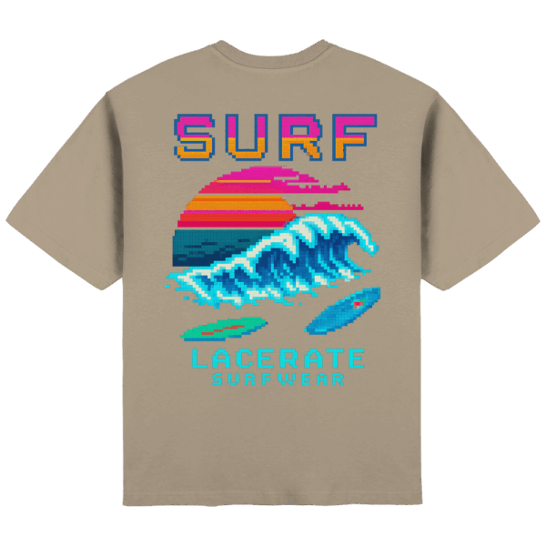 Surfwear, Oversize Dryrobe, Lacerate Surf, Surfbrand, Surfclothes, Organic Oversize Shirt, best Surfbrand